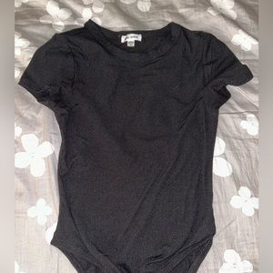 Ribbed T-shirt Bodysuit